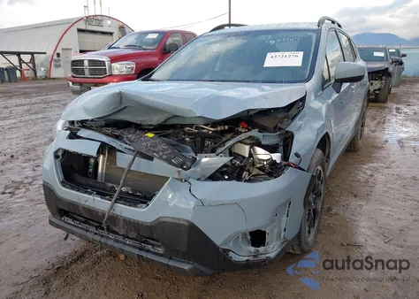 2022 Subaru Crosstrek Premium from USA, damaged, VIN JF2GTAPC1NH284356